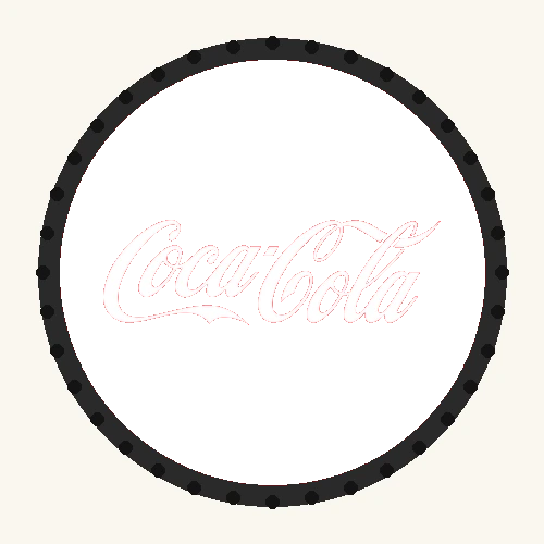 Coca-Cola Disc Red