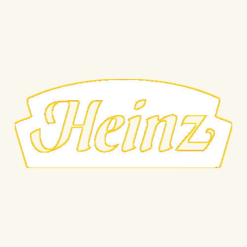 Heinz Ketchup Label Red