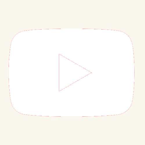 YouTube Play Button Red
